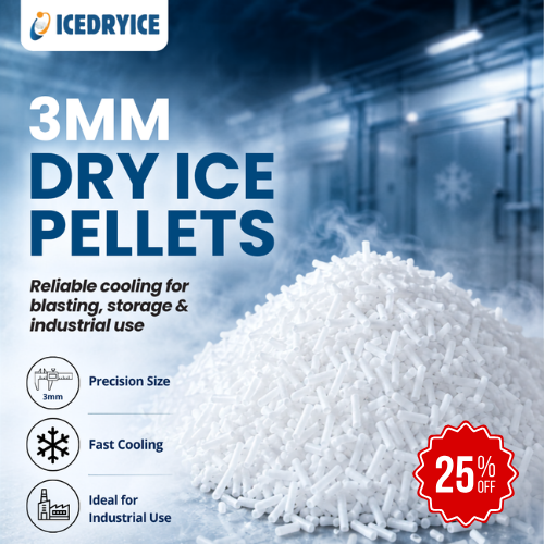 3mm dry ice pellets in Dubai 3mm dry ice pellets in Dubai
