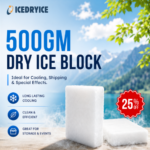 500g and 1kg Dry Ice Blocks in Dubai