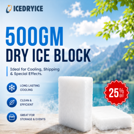 500g and 1kg Dry Ice Blocks in Dubai