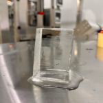 Clear Ice Block in Dubai - Real Photo