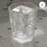 Clear Ice Block in Dubai - Real Photo in Glass