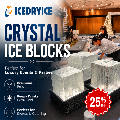 Clear Ice Block in Dubai