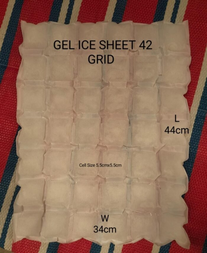 Gel Ice sheet - 42 Pocket Dubai - Real Photo