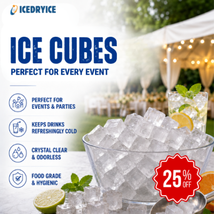Ice Cubes in Dubai