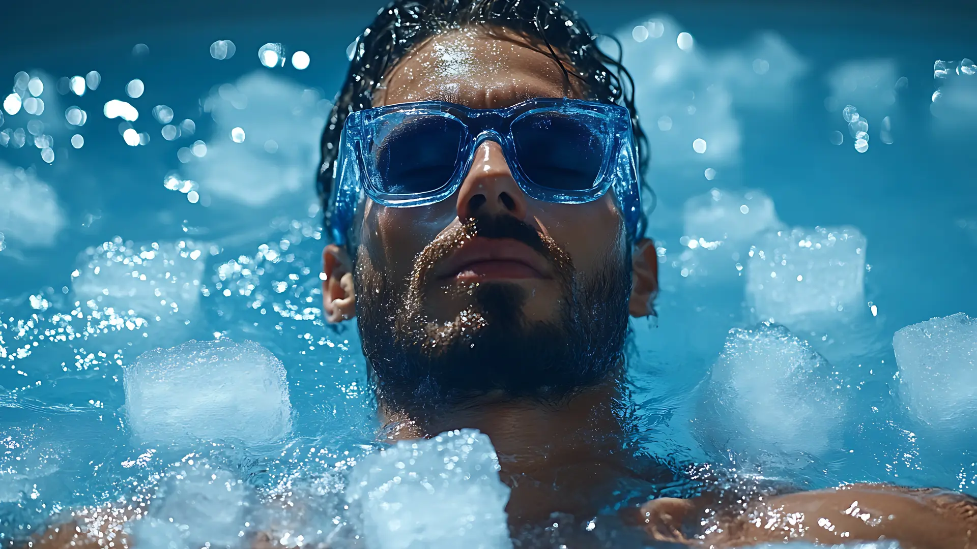 ice block for swimming pool