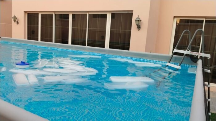 Ice Blocks for Pools - Side View