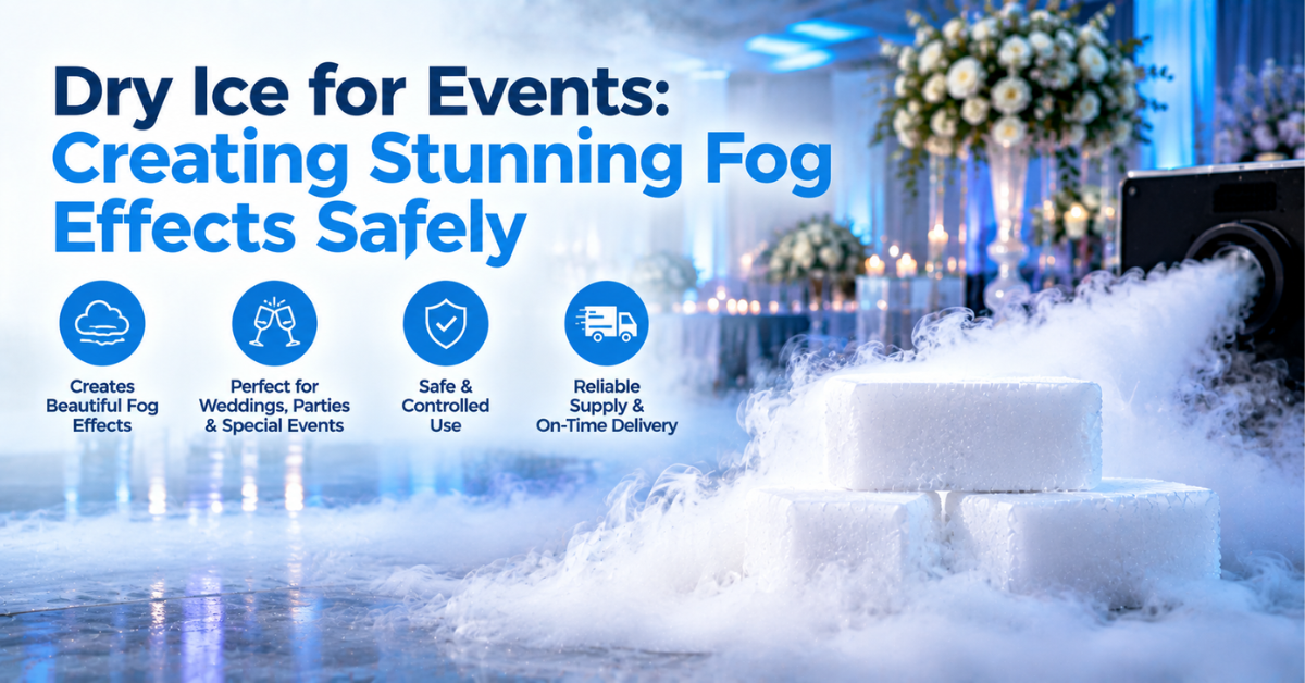 Dry Ice for Events - Creating Stunning Fog Effects Safely