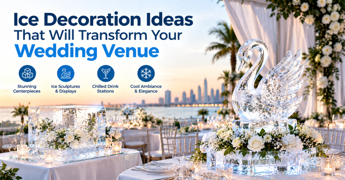 Ice Decoration Ideas That Will Transform Your Wedding Venue