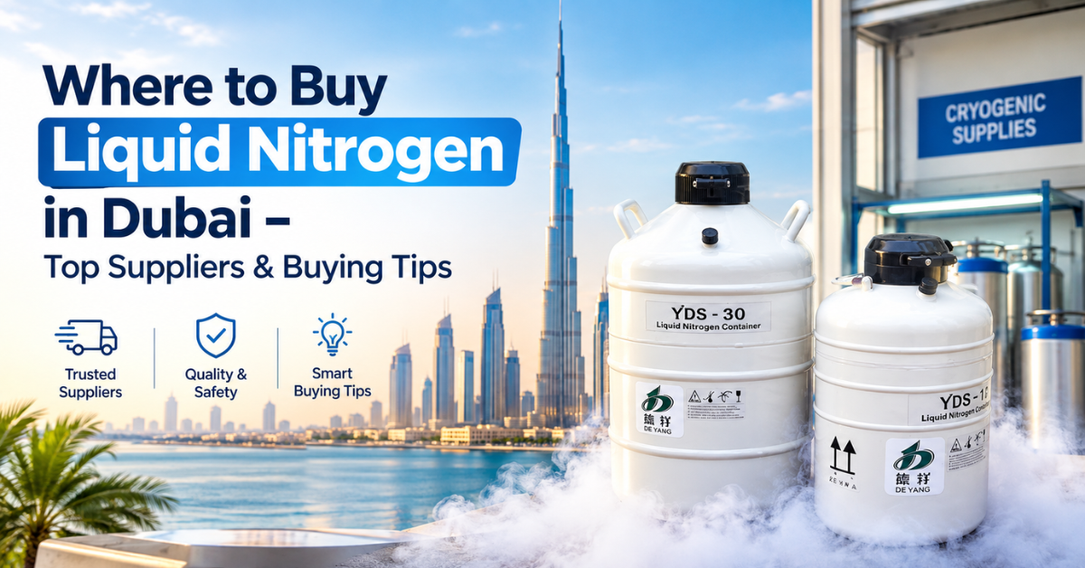 Where to Buy Liquid Nitrogen in Dubai – Top Suppliers & Buying Tips