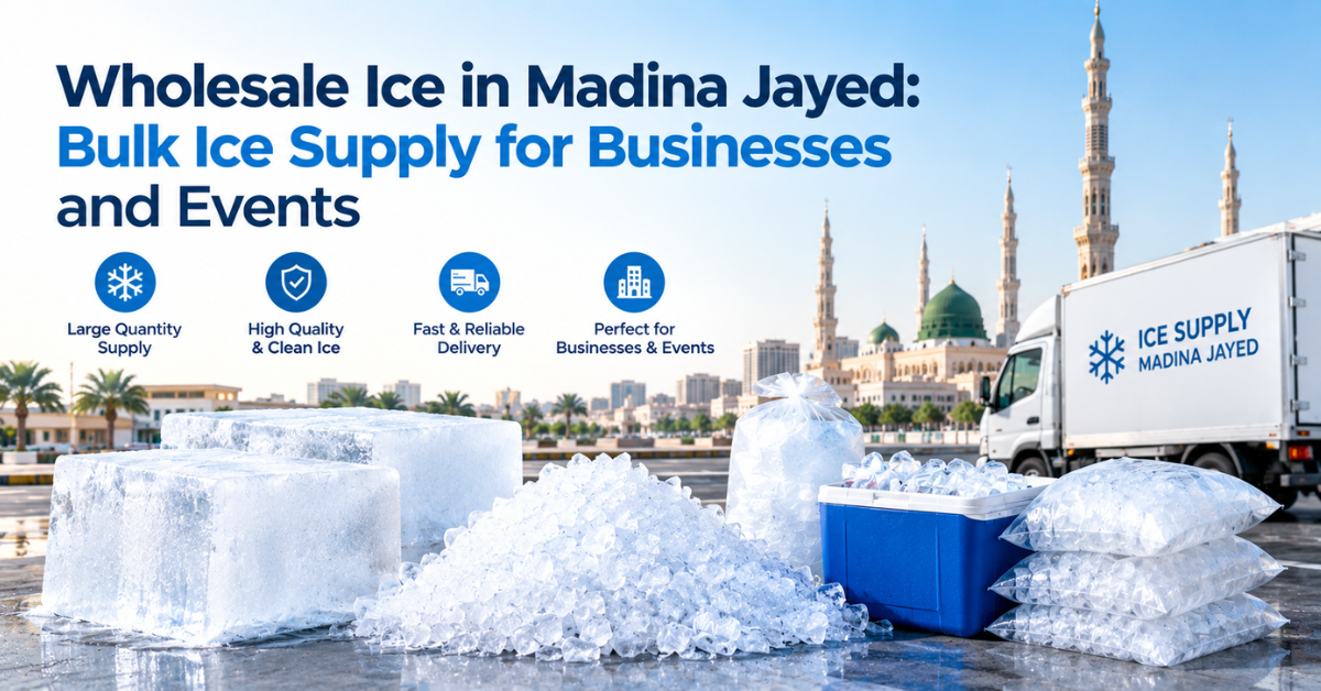 Wholesale Ice in Madina Jayed - Bulk Ice Supply for Businesses and Events