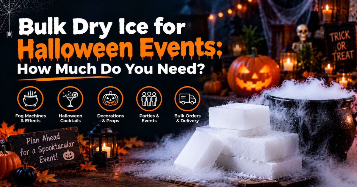 Bulk Dry Ice for Halloween Events - How Much Do You Need