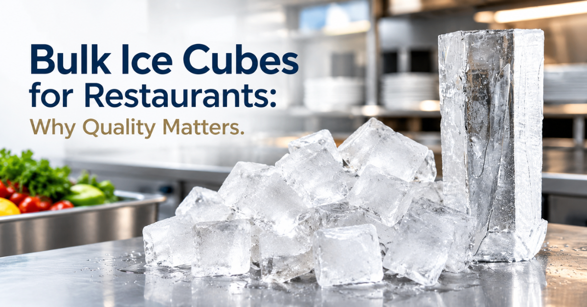 Bulk Ice Cubes for Restaurants - Why Quality Matters