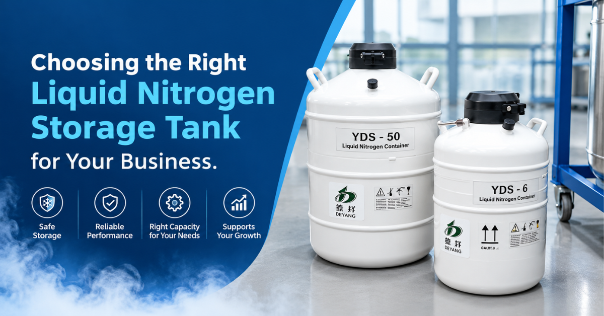 Choosing the Right Liquid Nitrogen Storage Tank for Your Business