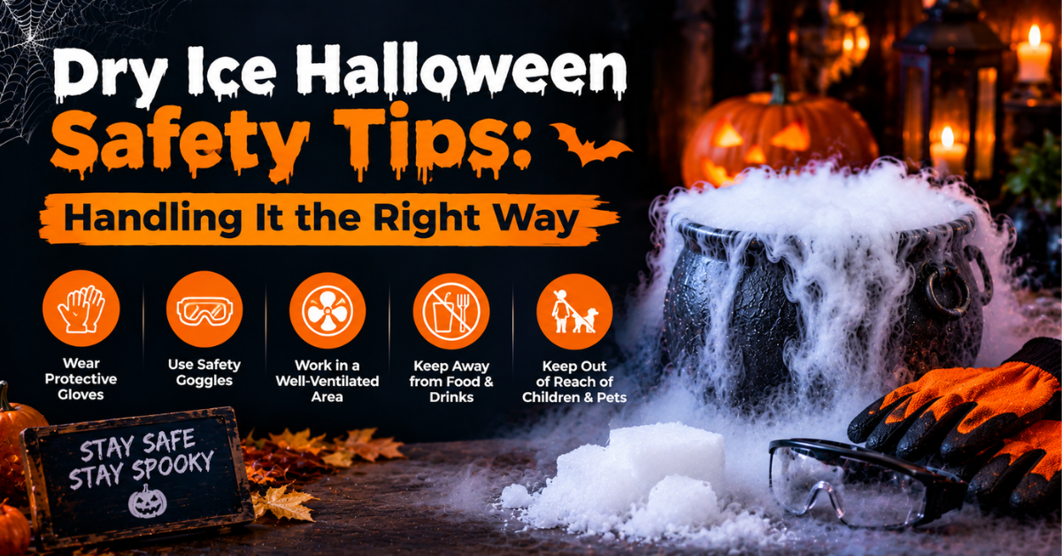 Dry Ice Halloween Safety Tips: Handling It the Right Way