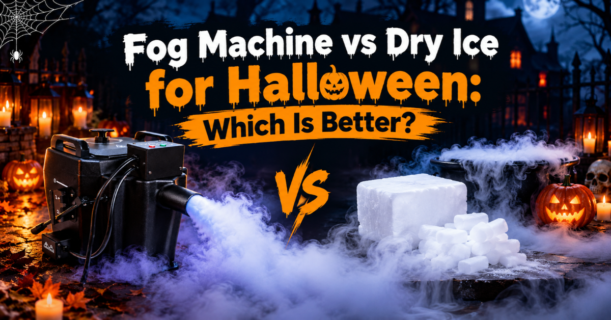 Fog Machine vs Dry Ice for Halloween - Which Is Better