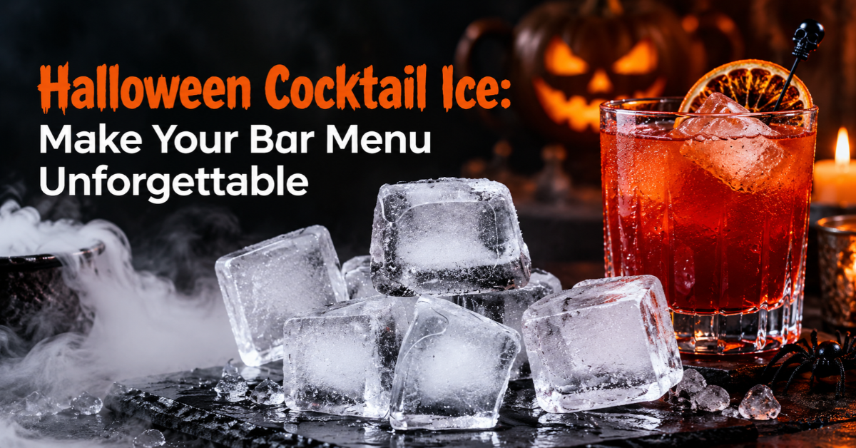Halloween Cocktail Ice - Make Your Bar Menu Unforgettable