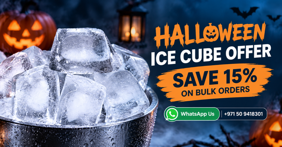 Halloween Ice Cube Offer - Save 15% on Bulk Orders