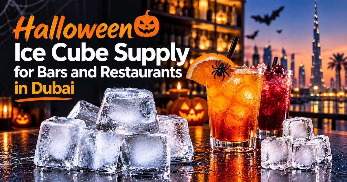 Halloween Ice Cube Supply for Bars and Restaurants in Dubai