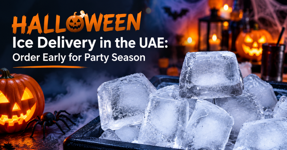 Halloween Ice Delivery in the UAE - Order Early for Party Season