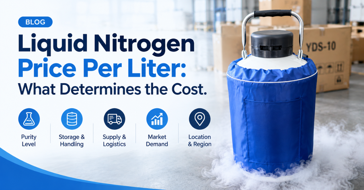 Liquid Nitrogen Price Per Liter - What Determines the Cost
