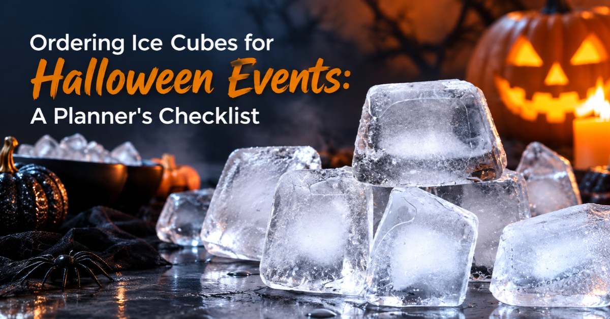 Ordering Ice Cubes for Halloween Events - A Planners Checklist