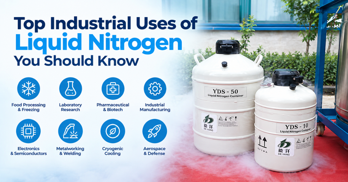 Top Industrial Uses of Liquid Nitrogen You Should Know