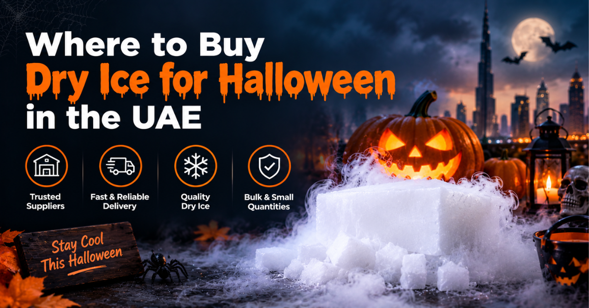 Where to Buy Dry Ice for Halloween in the UAE